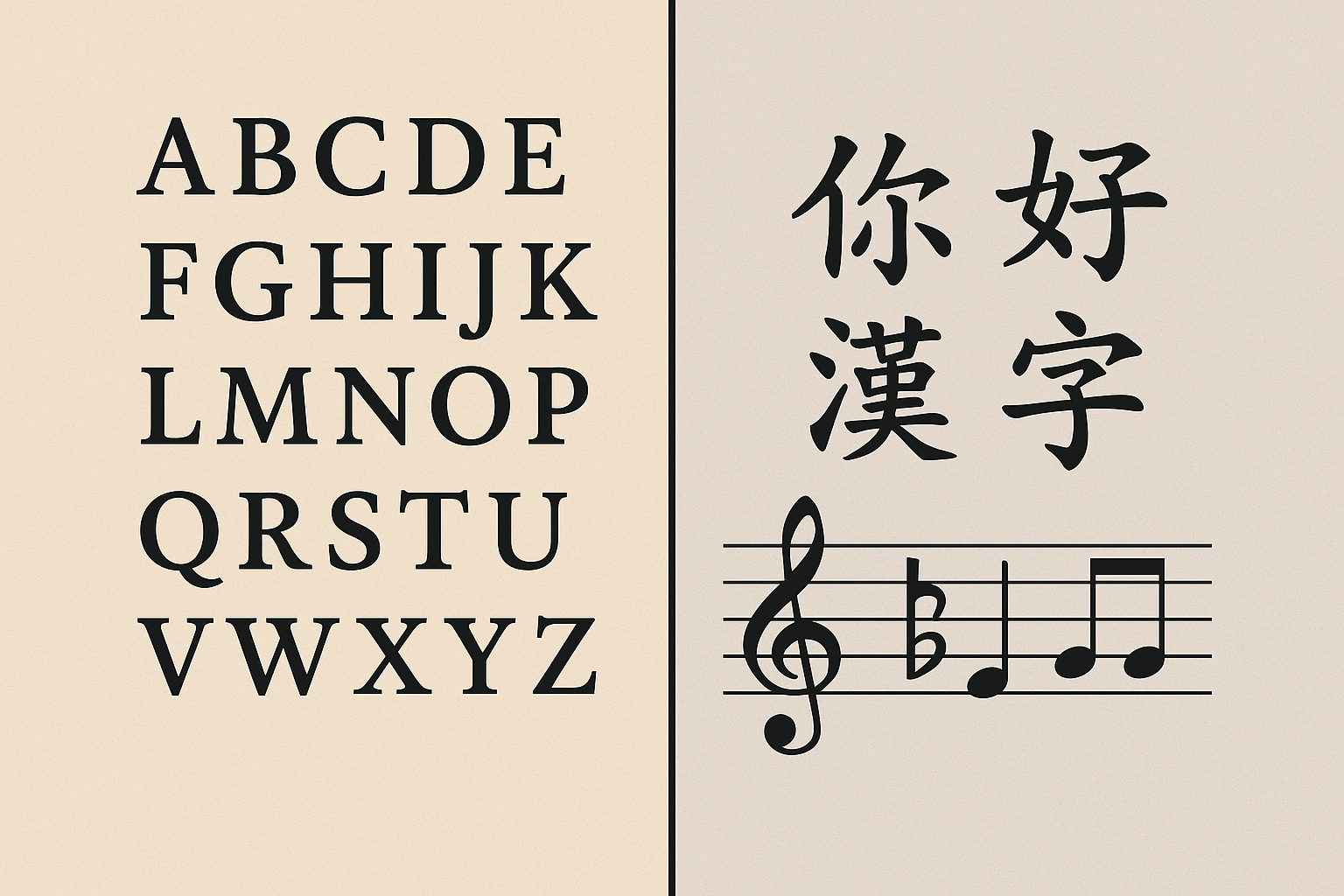 Illustrates the importance of teaching Mandarin Chinese as a single-syllabic and tonal language, highlighting that it requires different methods than alphabetic languages such as English, Spanish and French.